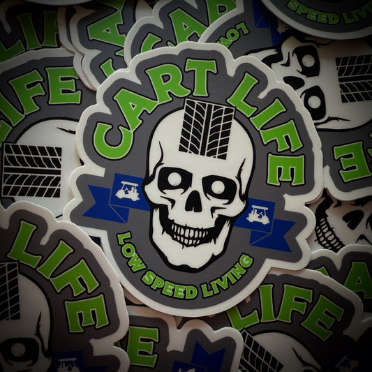 Assorted Cart Life Sticker Pack