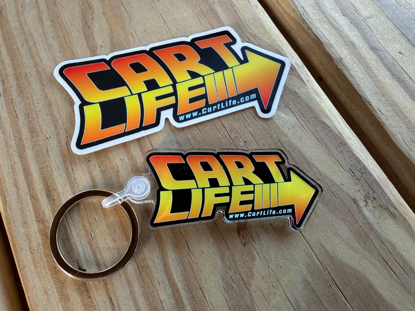 Marty McCart Keychain & Sticker Combo