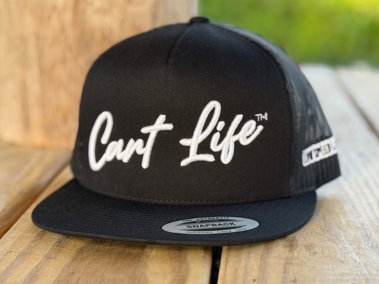Cart Life Flat Bill Trucker Snapback