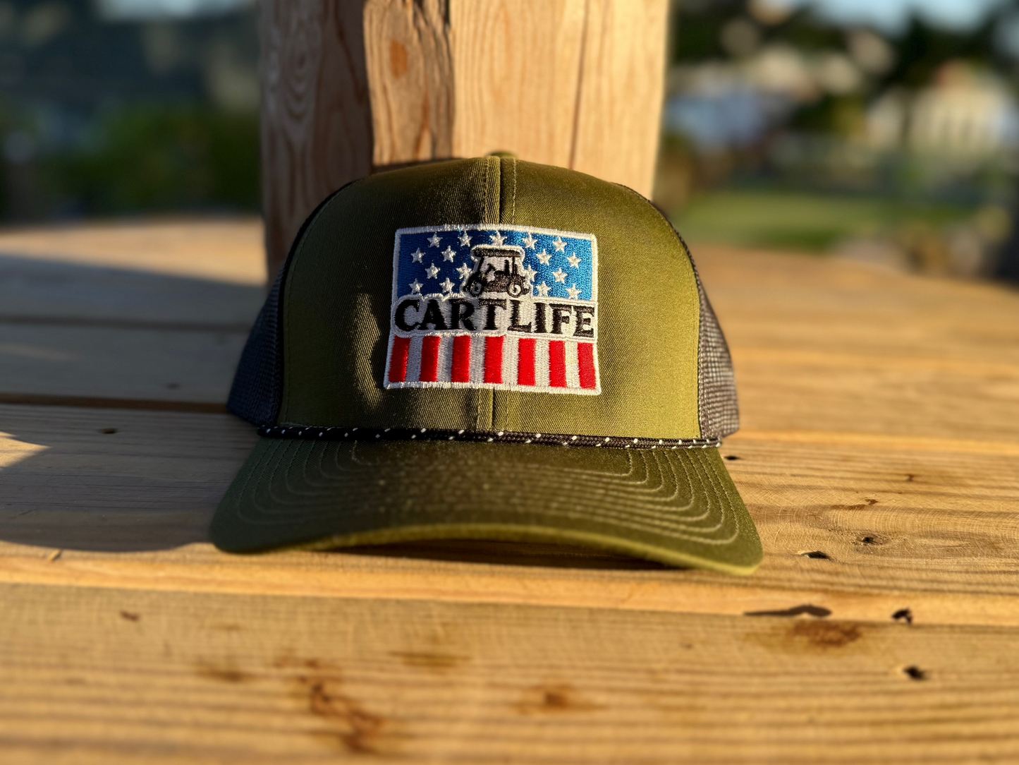 CART LIFE USA '25 HAT - Army Green and Grey - Special Edition