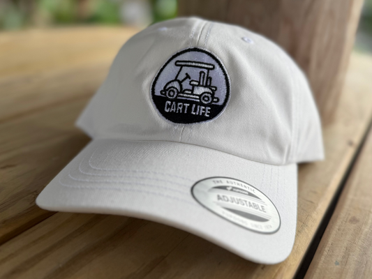 Cart Life "Dad Hat" White