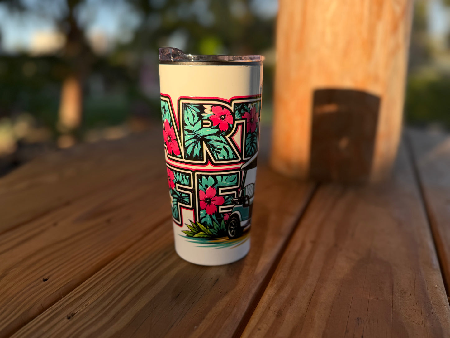 Cart Life Paradise Insulated Tumbler