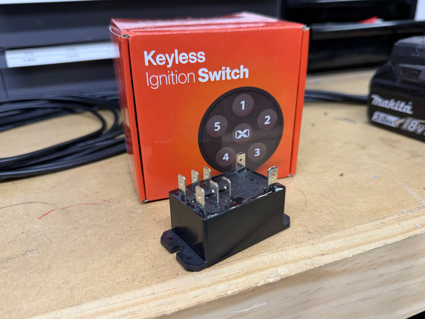 Keyless Starter Relay - For Gas Golf Carts - DPR01