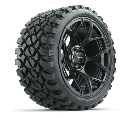 Set of (4) 15" MadJax® Flow Form Evolution Wheels with GTW® Nomad Off Road Tires