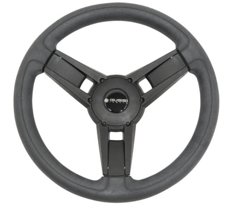Gussi Italia Giazza Black Steering Wheel - Pick Fitment