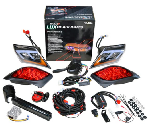MadJax® Yamaha Drive2 LUX Headlight Kit (Years 2017-Up)