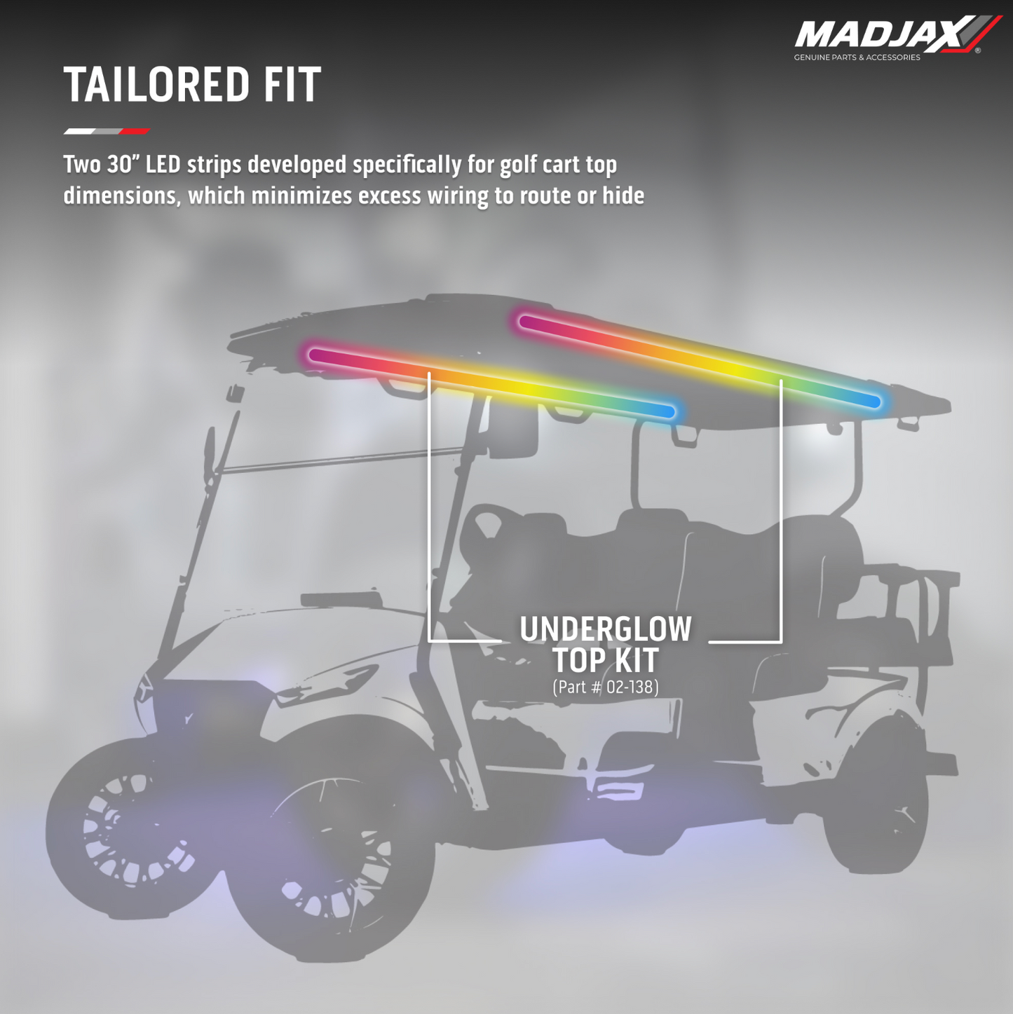 MadJax® Universal LUX Underglow Top Kit
