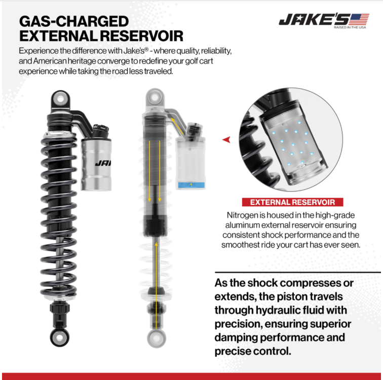 Jake’s Long Travel Shocks with External Reservoir