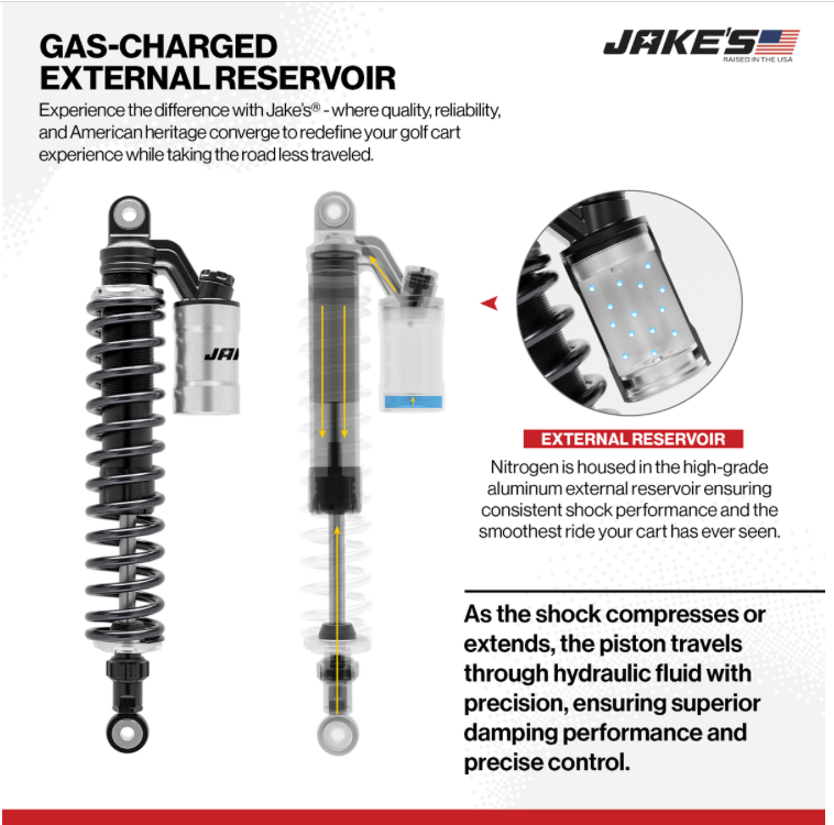 Jake’s Long Travel Shocks with External Reservoir