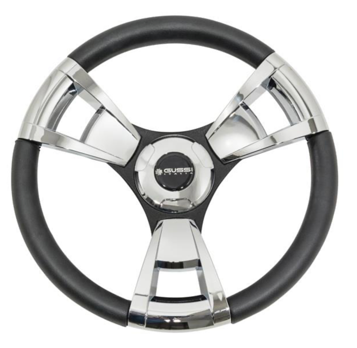 Gussi Italia Model 13 Chrome Steering Wheel - Select Fitment