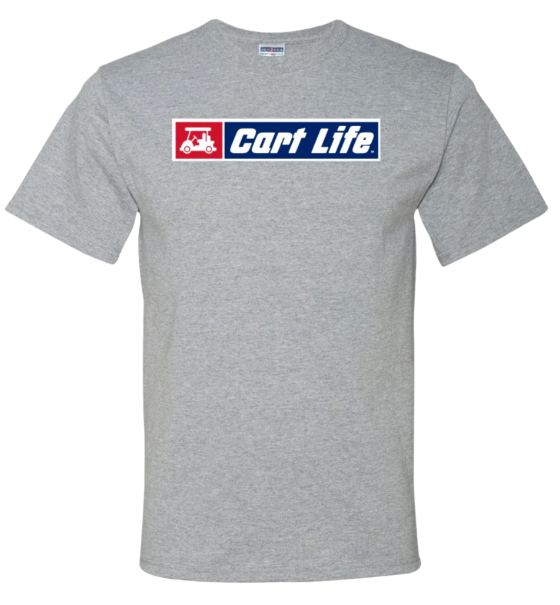 Cart Life Block Logo T-Shirt with Free Matching Sticker