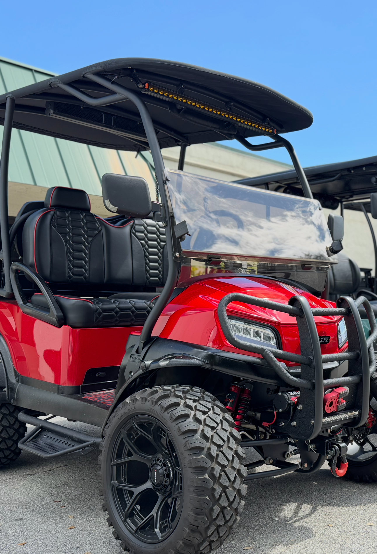 30" Yellow Light Bar as Seen on Cart Life TV