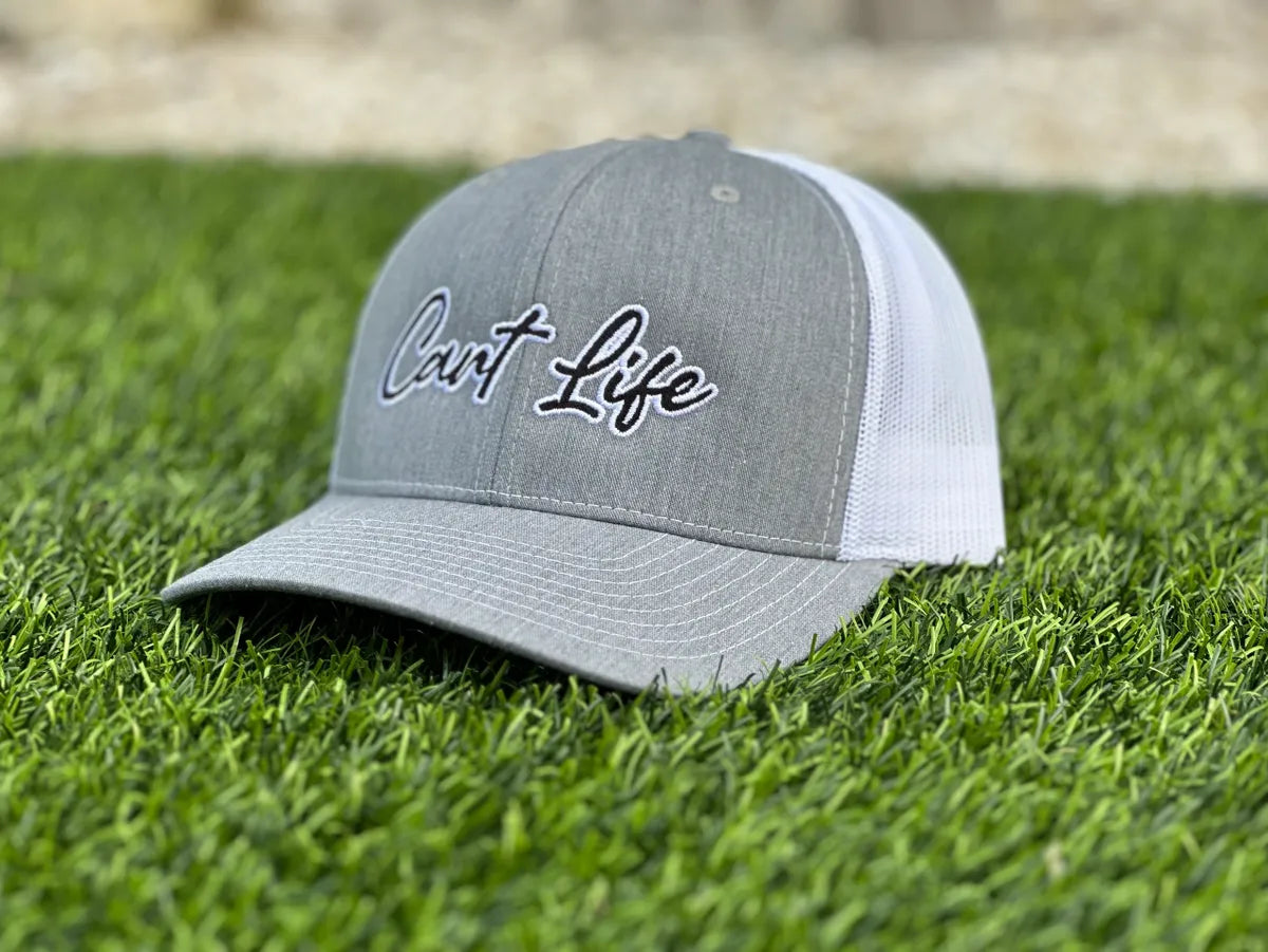 Cart Life Script Logo Hat - Gray