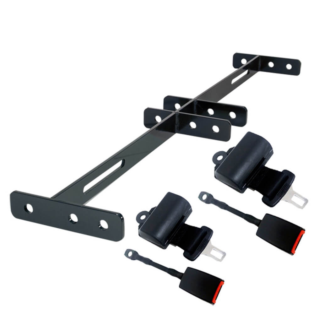 Retractable Extended Seat Belt - 2-Passenger
