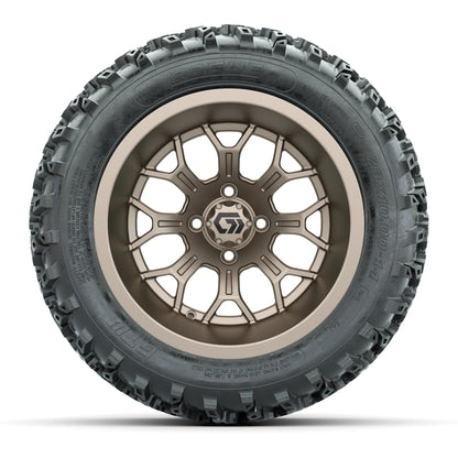 GTW® Assault Matte Bronze 14 in Wheels with 23X10-R14 Rogue All-Terrain Tires - Full Set