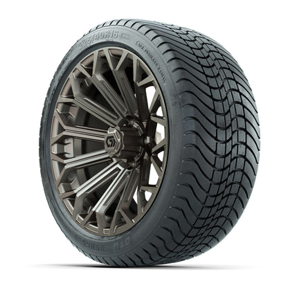 GTW® Phantom Matte Bronze 16 in Wheels with 225/40-R16 Mamba Street Tires - Full Set