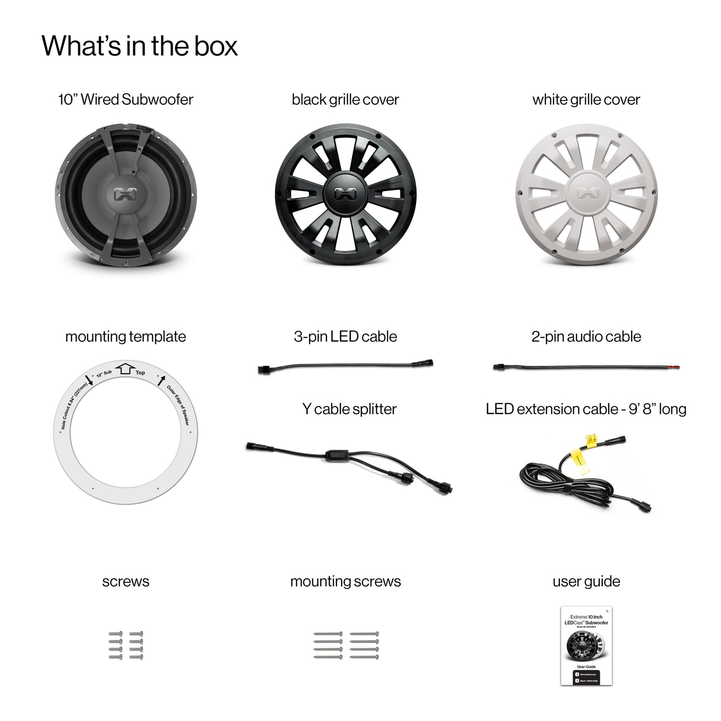 SoundExtreme 10" Subwoofer