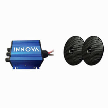 INNOVA - MadJax 2-Channel Mini-Amp Bluetooth Stereo with 5 Inch Speakers