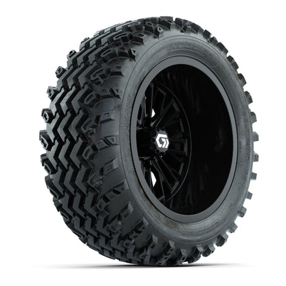 GTW® Viper Gloss Black 14 in Wheels with 23X10-R14 Rogue All-Terrain Tires - Full SetItem # A19-2646