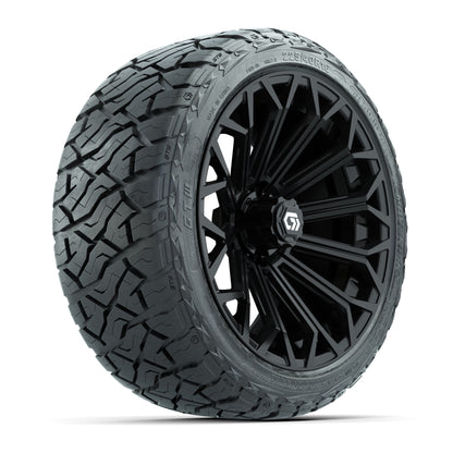 GTW® Phantom Gloss Black 16 in Wheels with 225/40-R16 Maverick Street Tires - Full Set