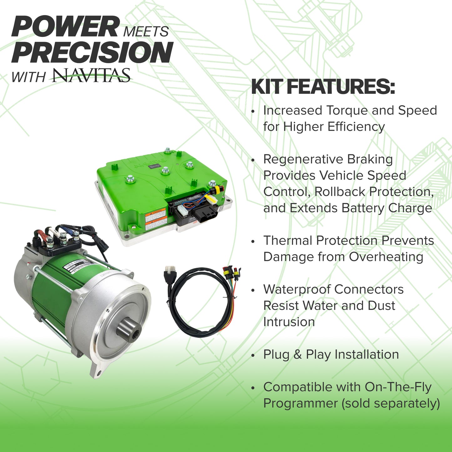 Navitas TAC3 850a Controller 48V/72V for Yamaha Drive2/G29 (JW Moric)