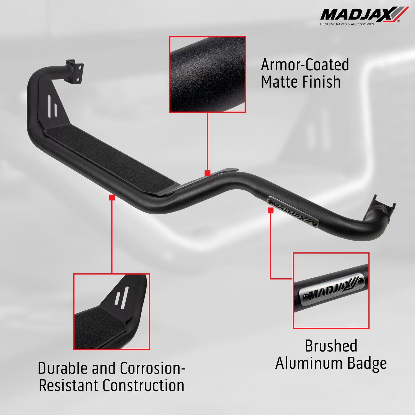 Madjax Recon Side Steps - PICK FITMENT