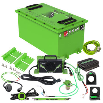 Navitas 4 Seater Frame 72V 105AH Bolt Energy Lithium Battery Kit