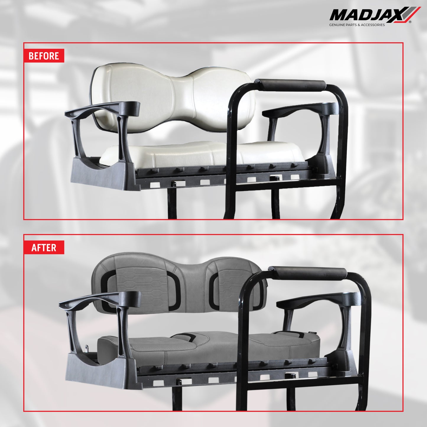 MadJax® Genesis 250/300 Caramel Commander Rear Seat Cushions