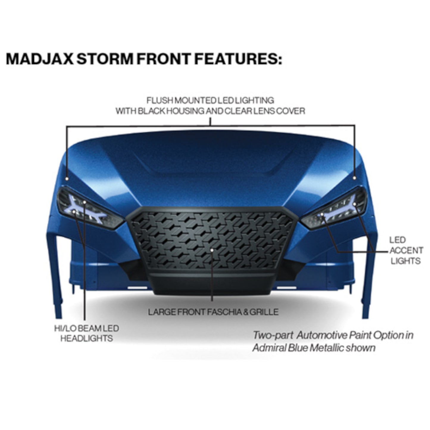 Storm Body Kit - For EZGO TXT - SELECT COLOR
