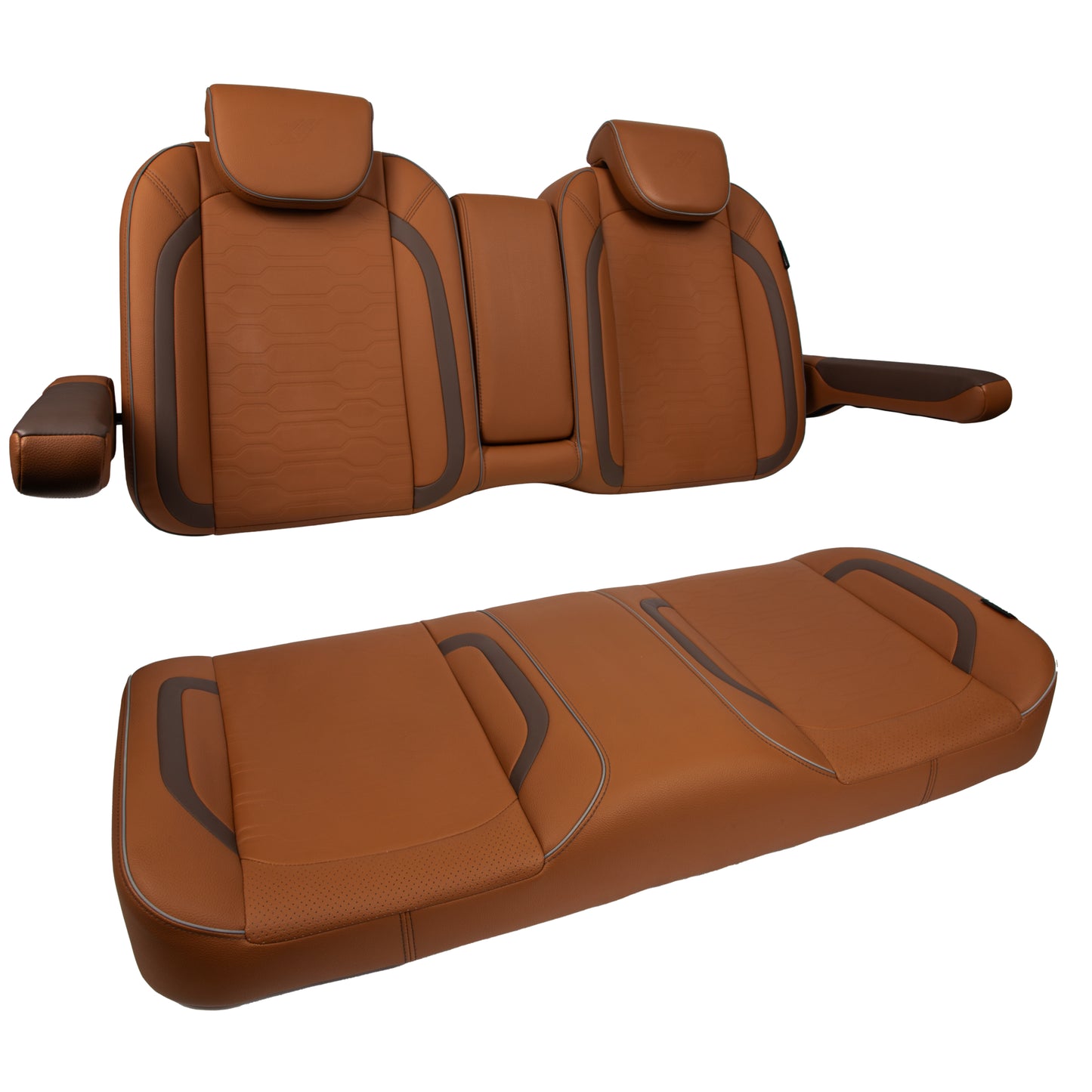 MadJax® Club Car Precedent/Tempo/Onward Caramel Commander Front Seat Cushions