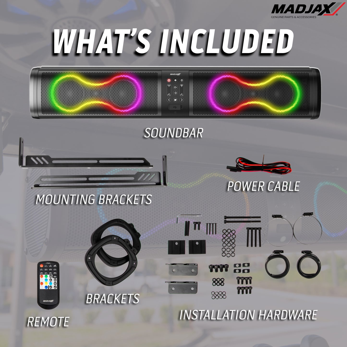 MadJax Decibel Soundbar - 26" SHIPPING NOW!