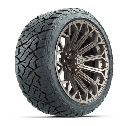 GTW® Phantom Matte Bronze 16 in Wheels with 225/40-R16 Maverick Street Tires - Full Set