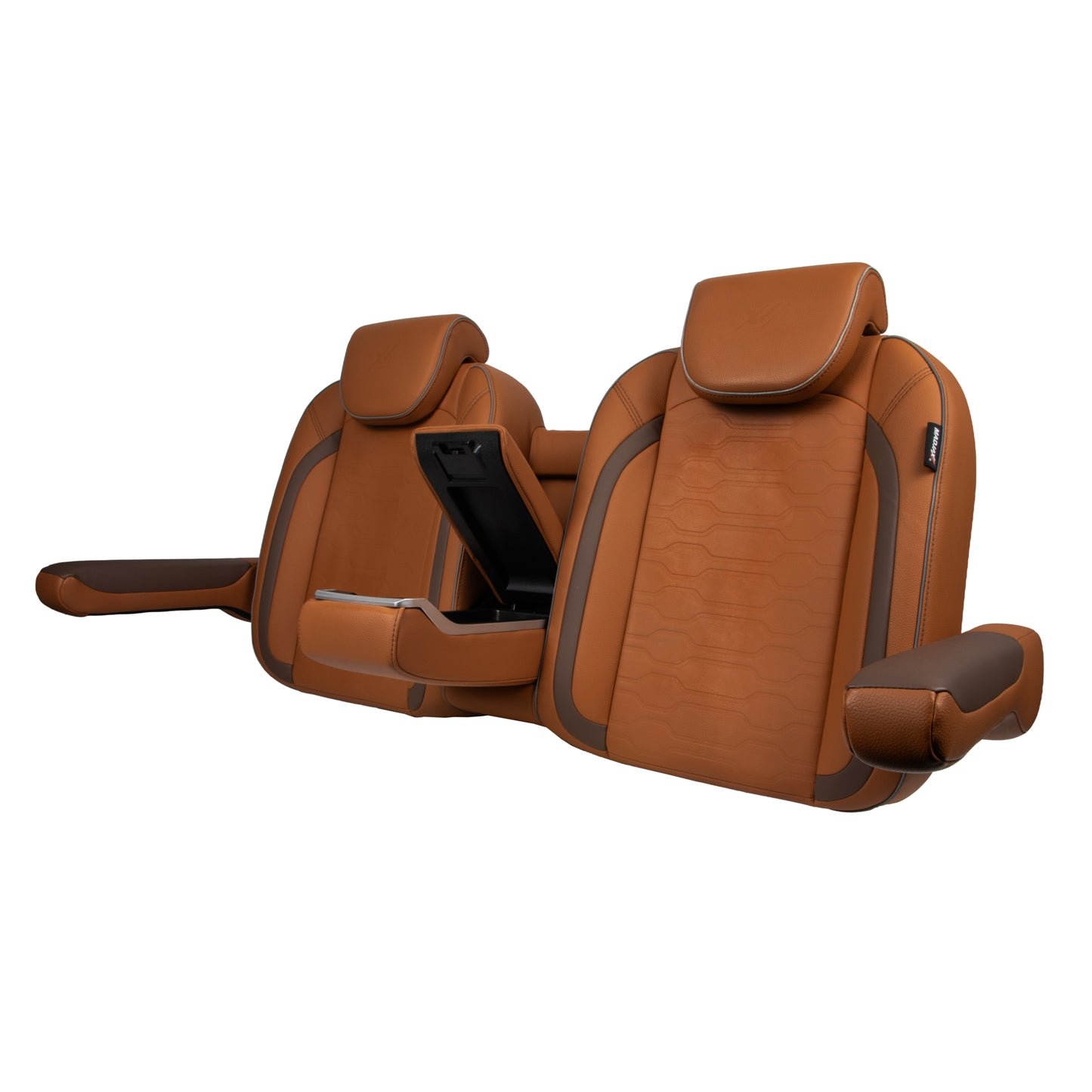 MadJax® EZGO RXV/L4/S4/Valor Caramel Commander Front Seat Cushions