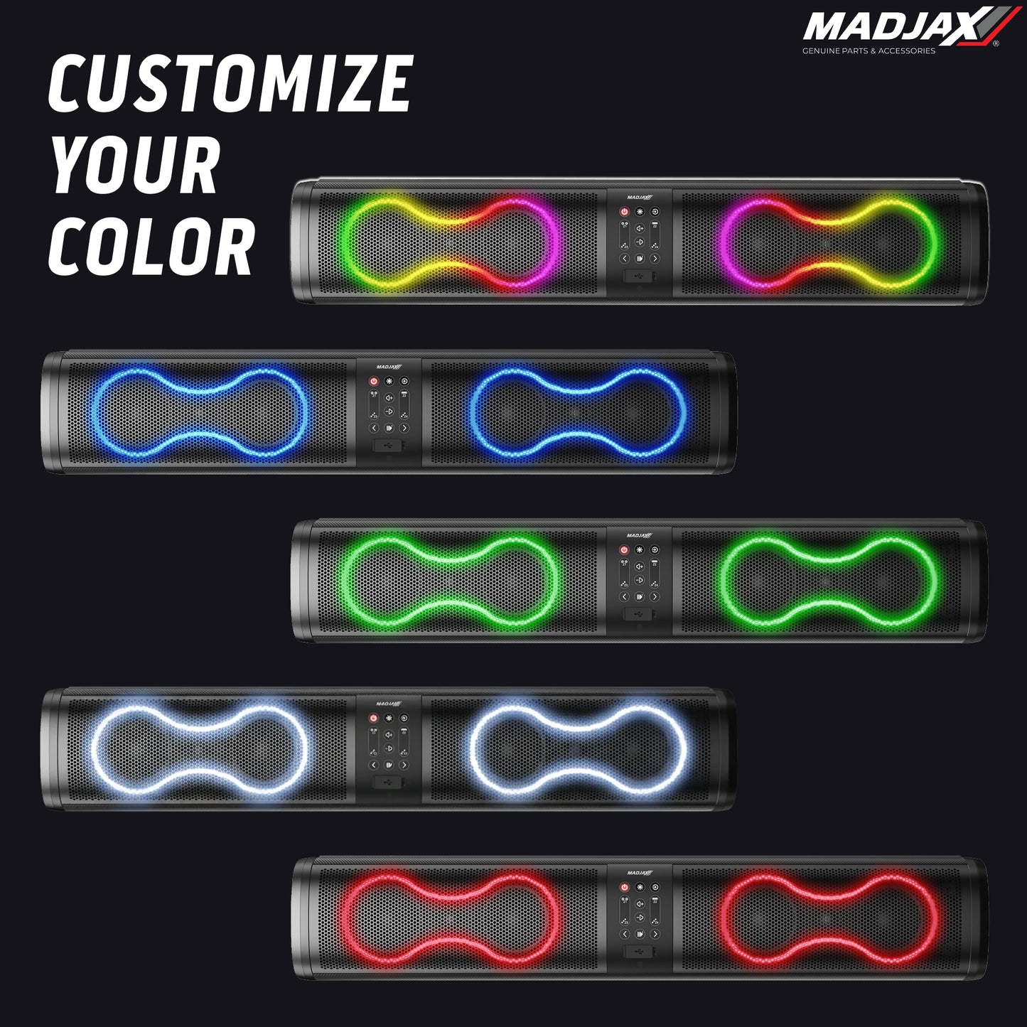 MadJax Decibel Soundbar - 26" SHIPPING NOW!