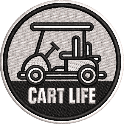 Cart Life Logo Black Flex Fit Hat