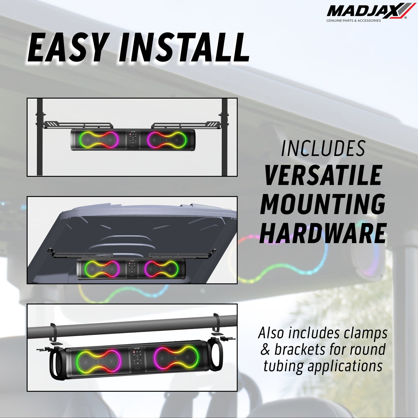 MadJax Decibel Soundbar - 26" SHIPPING NOW!