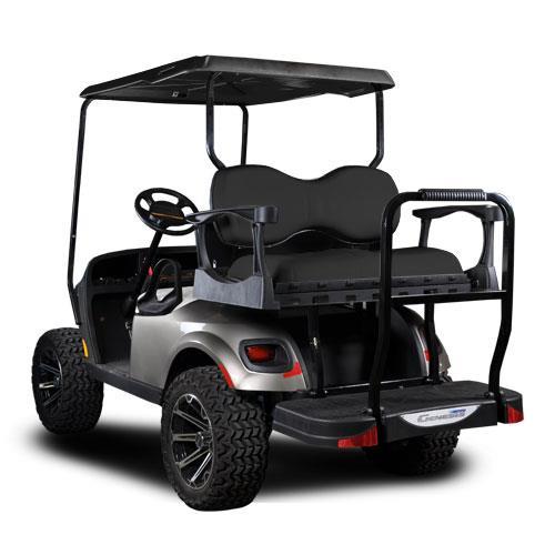 EZGO RXV MadJax® Genesis 300 Rear Seat with Deluxe Seat Cushions - PICK COLOR (2008+)