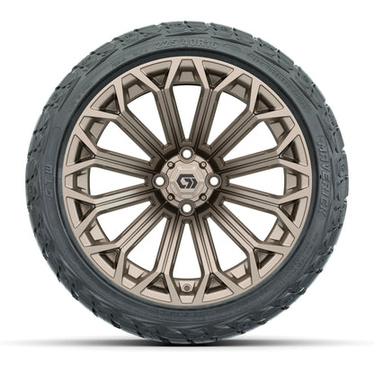GTW® Phantom Matte Bronze 16 in Wheels with 225/40-R16 Maverick Street Tires - Full Set