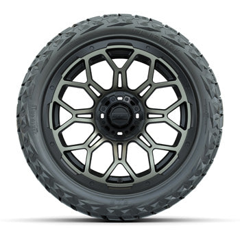 GTW® Bravo Matte Bronze 15 in Wheels with 23x10.00-R15 Maverick All-Terrain Tires – Set of 4