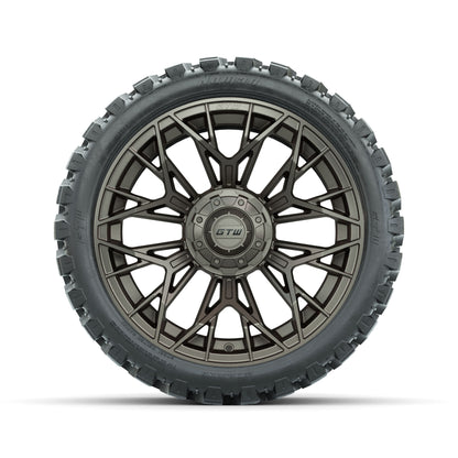 GTW® Stellar Matte Bronze 15 in Wheels with 23x10-R15 Nomad All-Terrain Tires - Set of 4