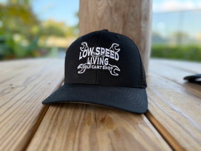 Low Speed Living Golf Cart Shop Hats