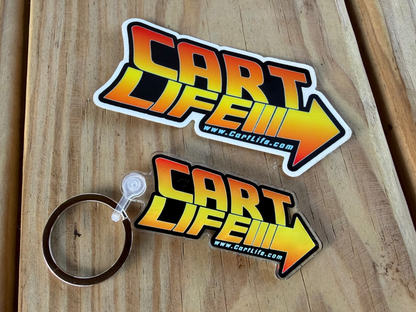 Marty McCart Keychain & Sticker Combo