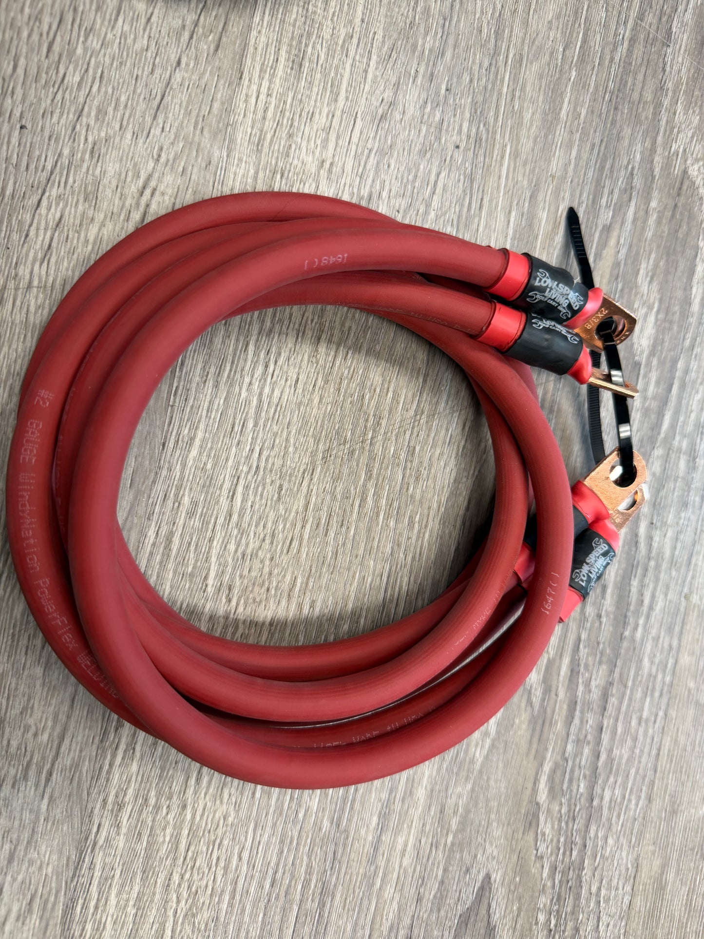 Motor Cables - Red or Black