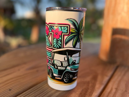 Cart Life Paradise Insulated Tumbler