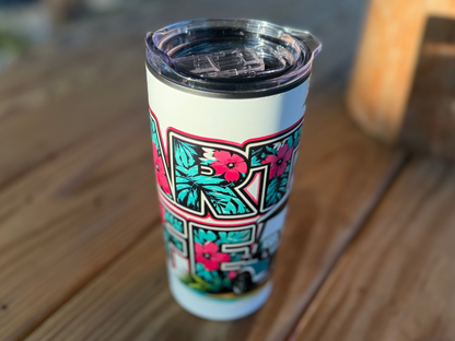 Cart Life Paradise Insulated Tumbler