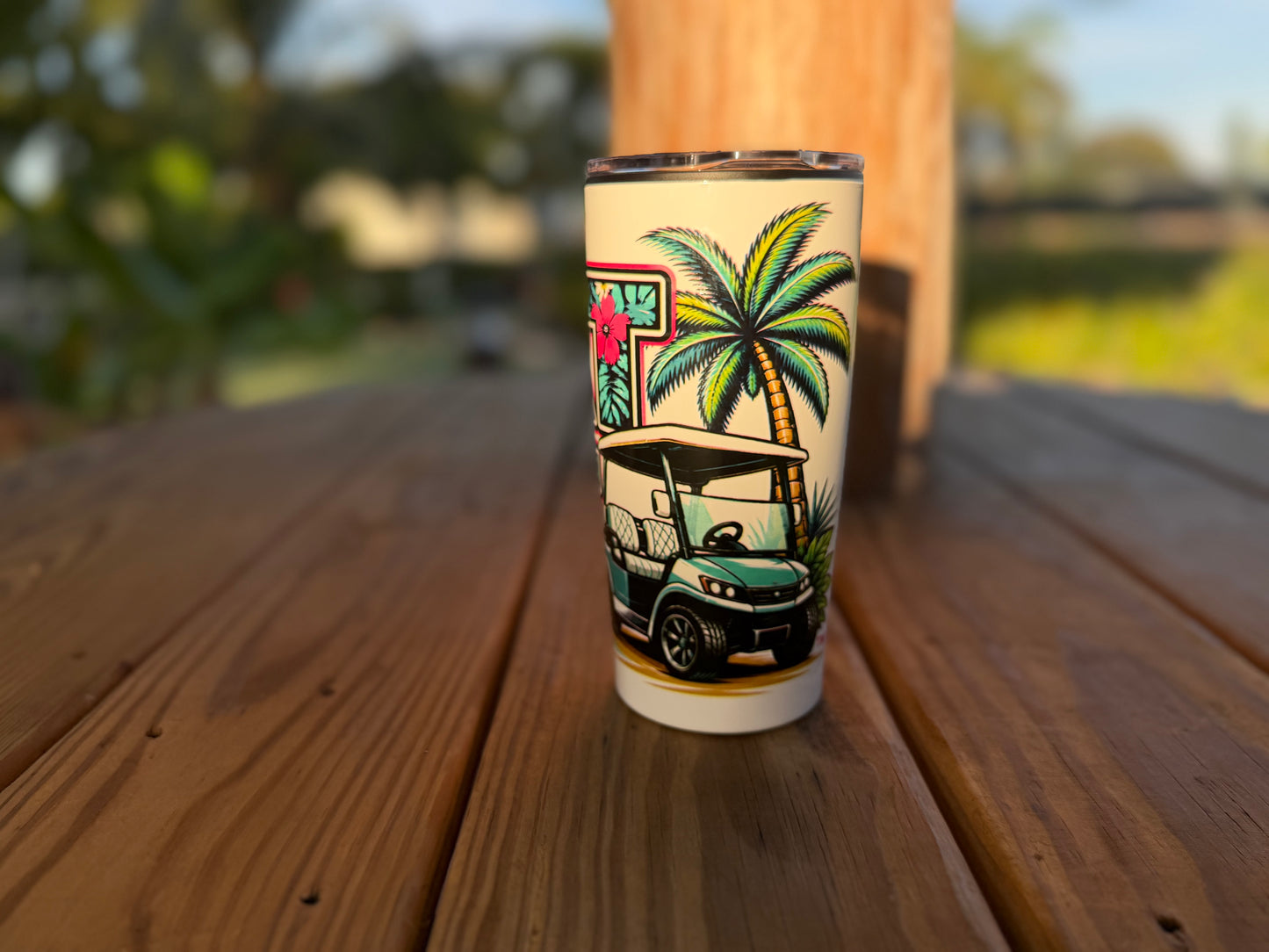 Cart Life Paradise Insulated Tumbler