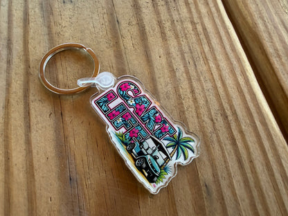 Cart Life Paradise Keychain