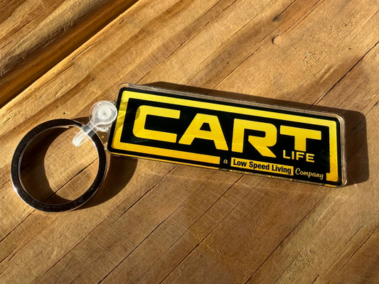 Cart Life Easy Now Key Chain