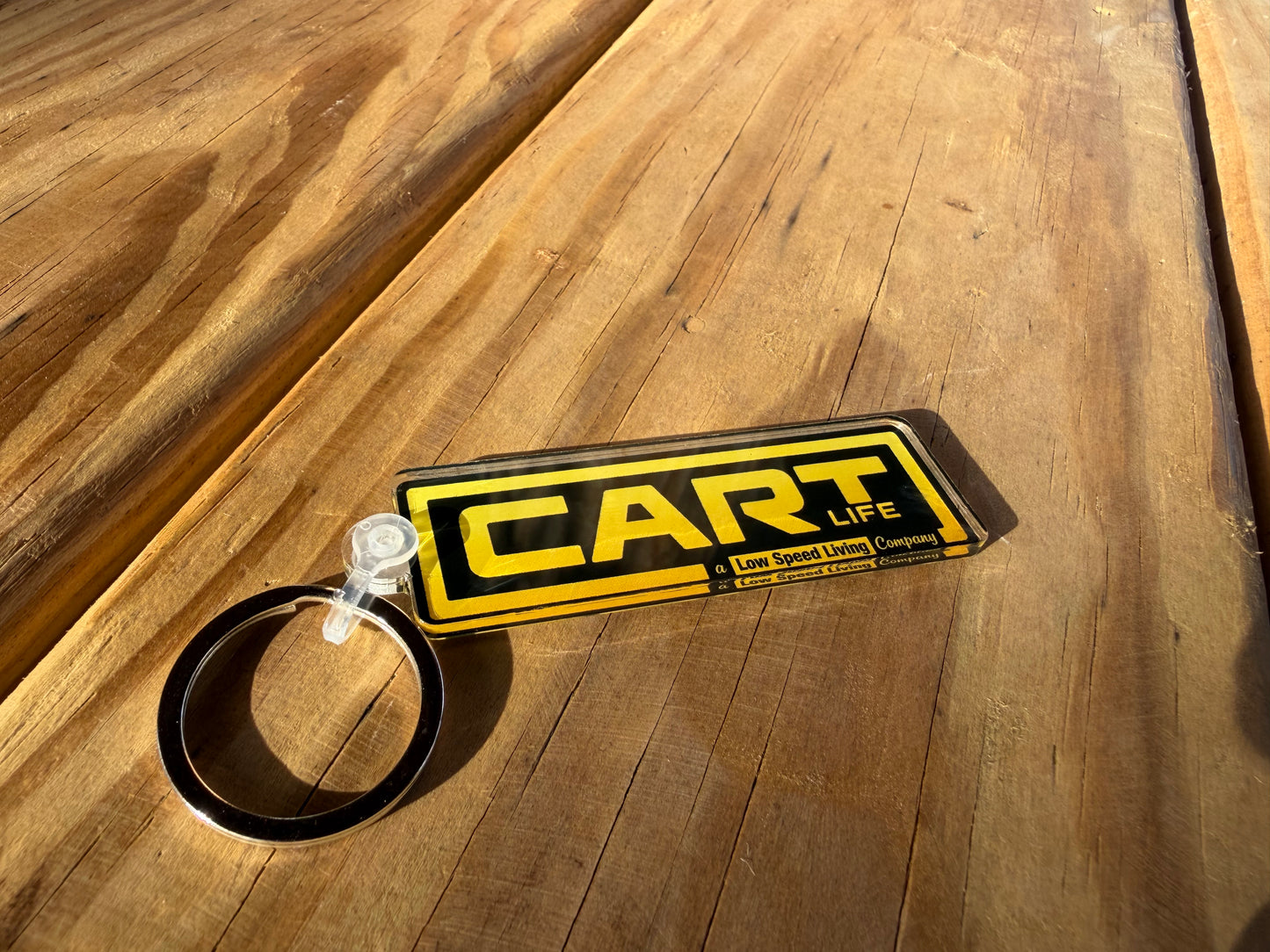 Cart Life Easy Now Key Chain