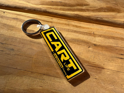 Cart Life Easy Now Key Chain